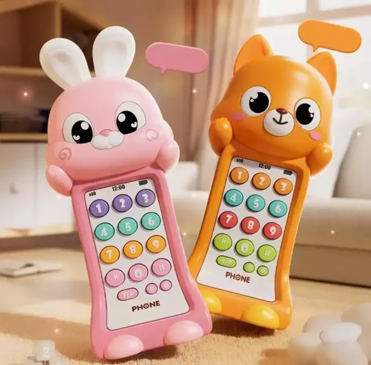 Juguete Telefono Musical en ingles(ZorroConejo)