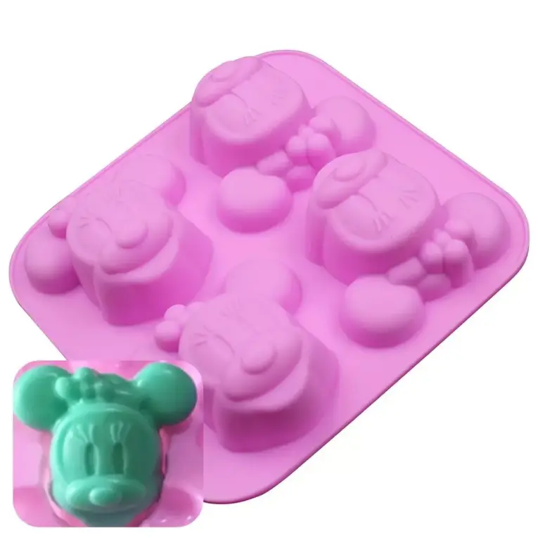 Molde silicona para cupcake Minnie 2.2