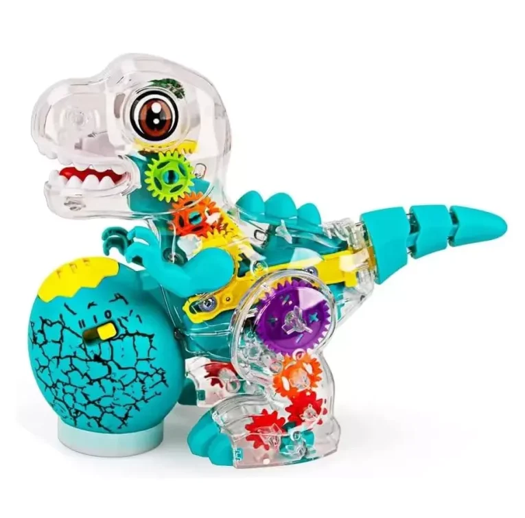 Dinosaurio Transparente Caminador - Tummy Time