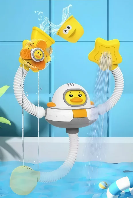 Regadera de Baño Automático (Patito Astronauta (2)