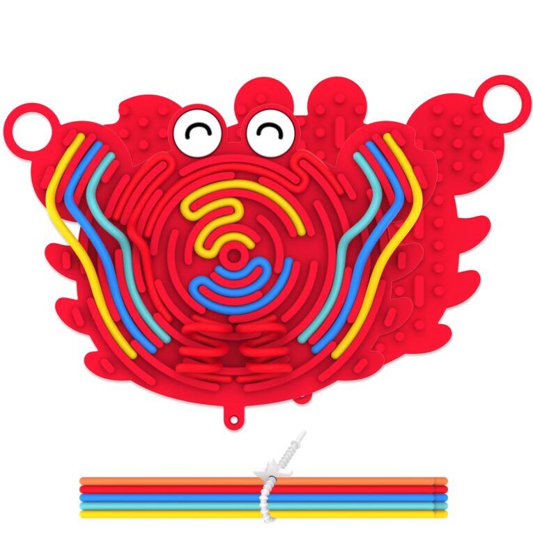 Tablero Sensorial de Silicona con Tiras Cangrejito 2