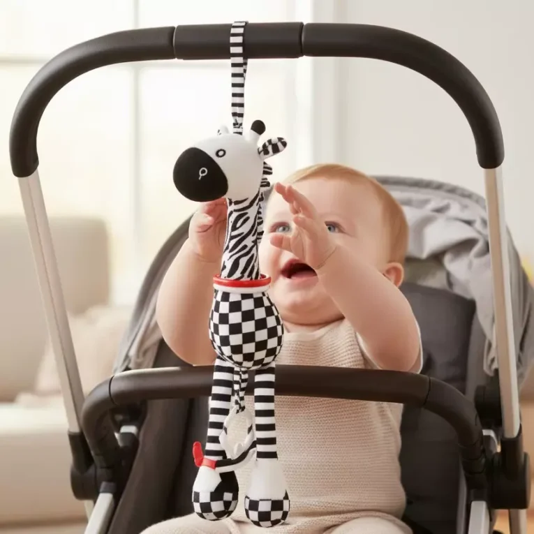 Juguete Jirafa Sensorial Alto Contraste